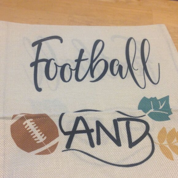 Game Night, Fall Decor, garden flag, nwot - Picture 2 of 3